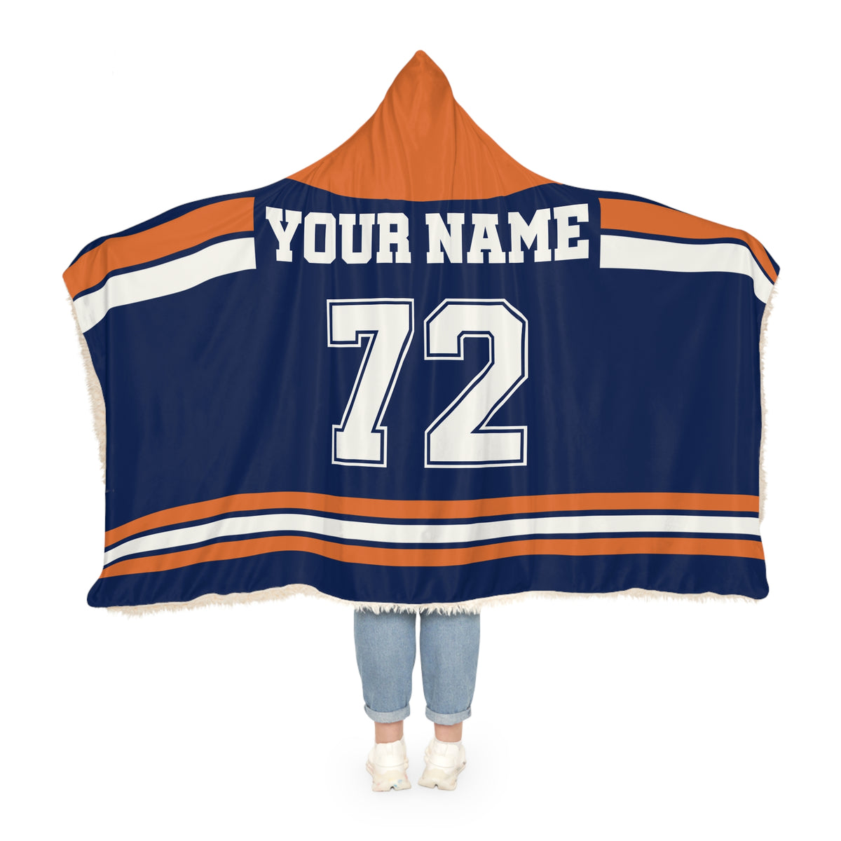 Custom Team Hooded Blanket