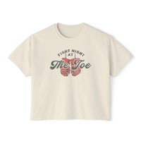 Fight Night At The Joe Comfort Colors Women's Boxy Tee