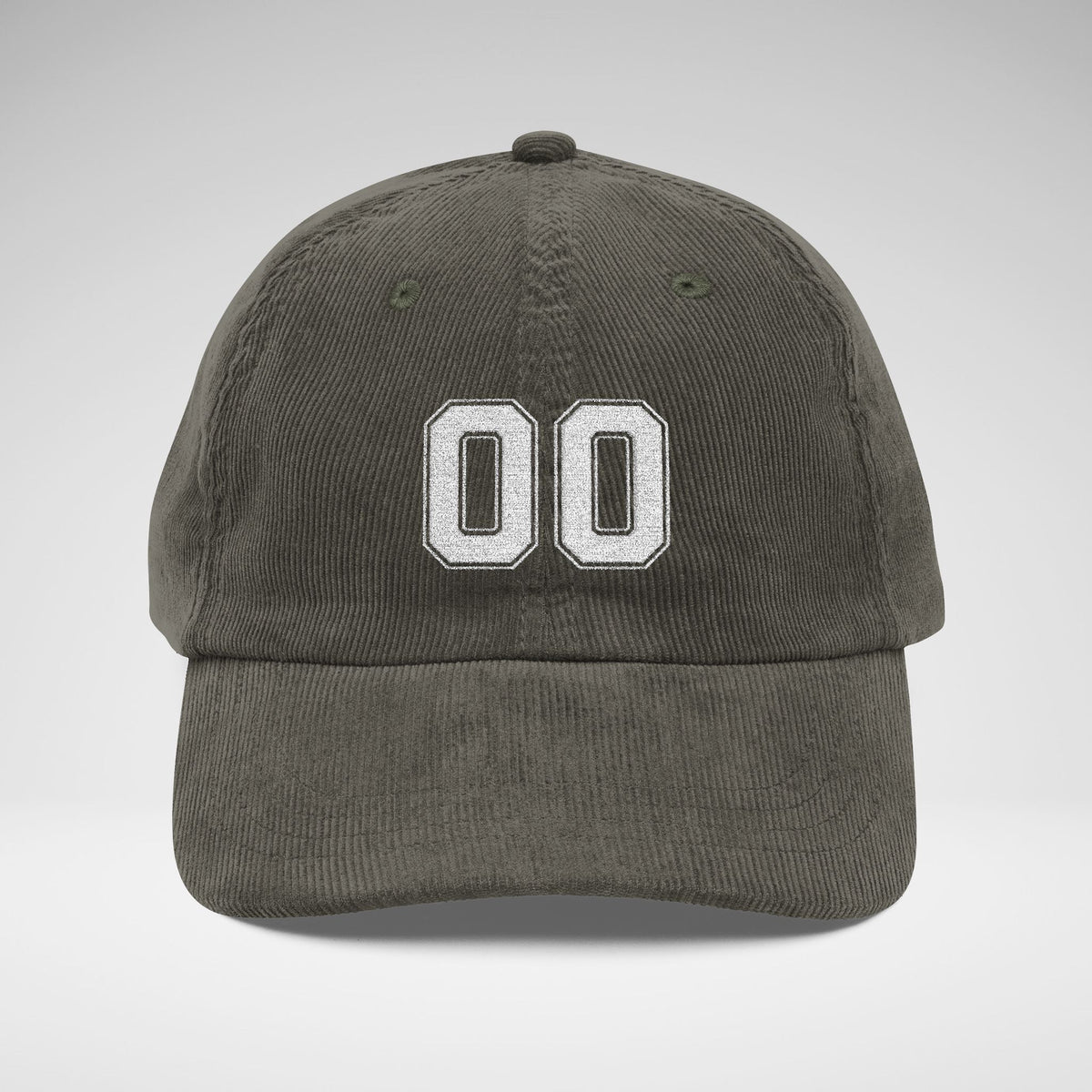 Custom Number Corduroy Hat