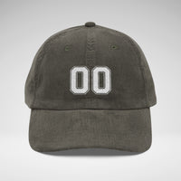 Custom Number Corduroy Hat