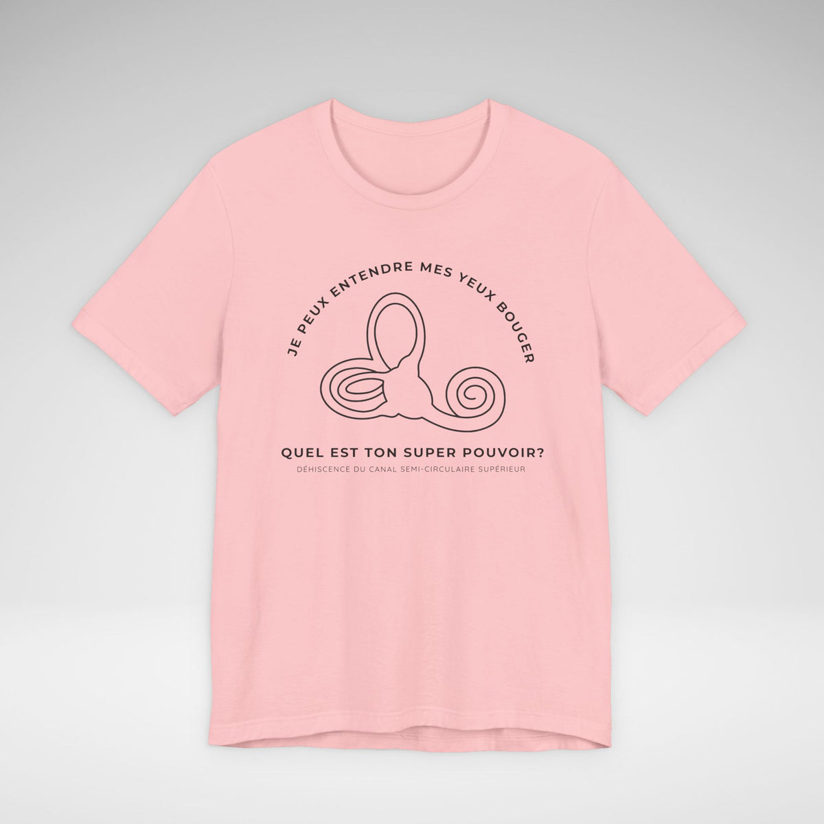 Déhiscence du canal semi-circulaire supérieur Bella Canvas Unisex Jersey Short Sleeve Tee
