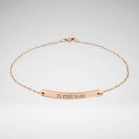 Custom Name & Number Bracelet