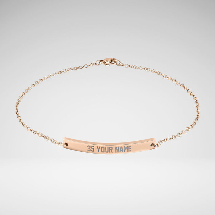 Custom Name & Number Bracelet