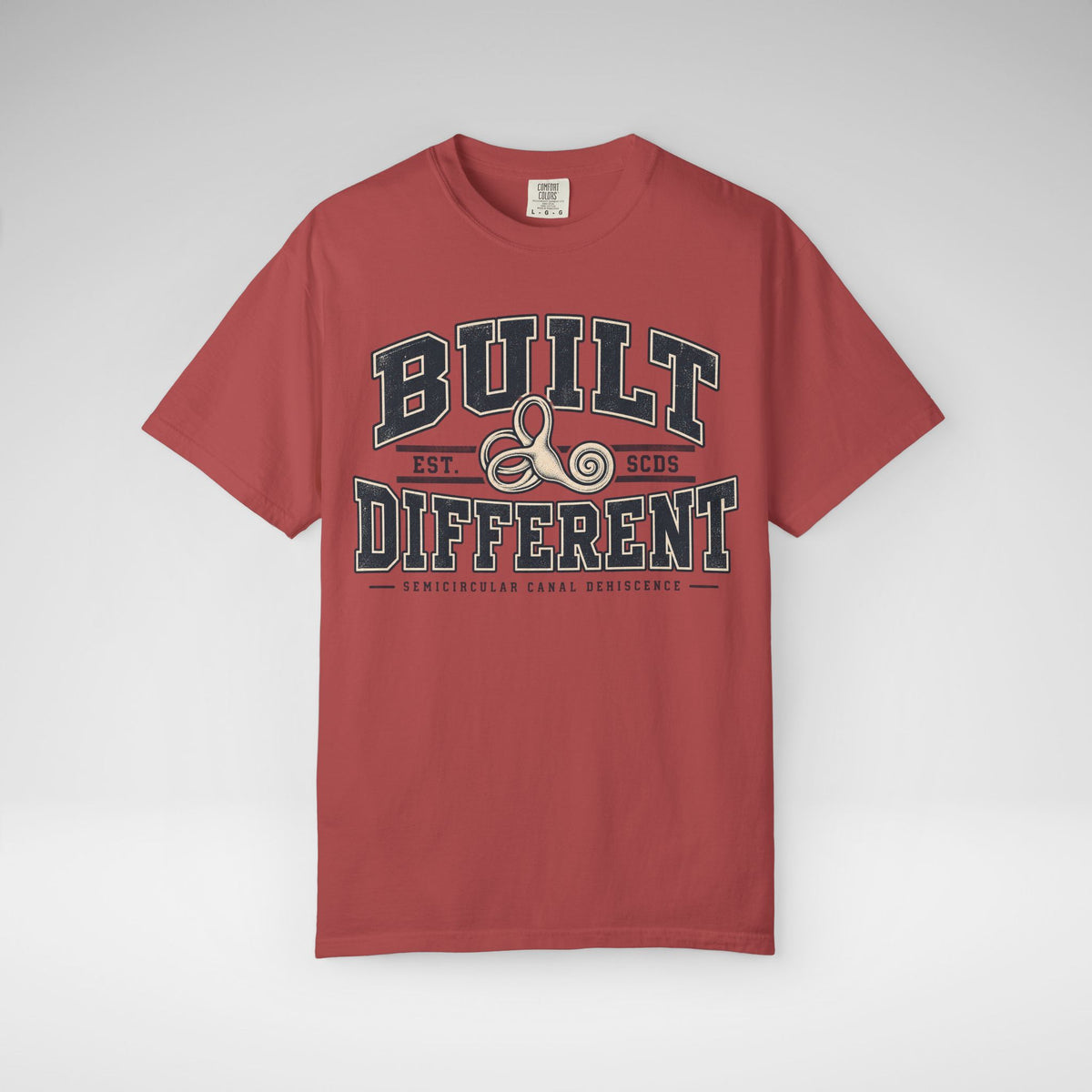 Built Different SCDS Awareness Comfort Colors Unisex Garment-Dyed T-shirt