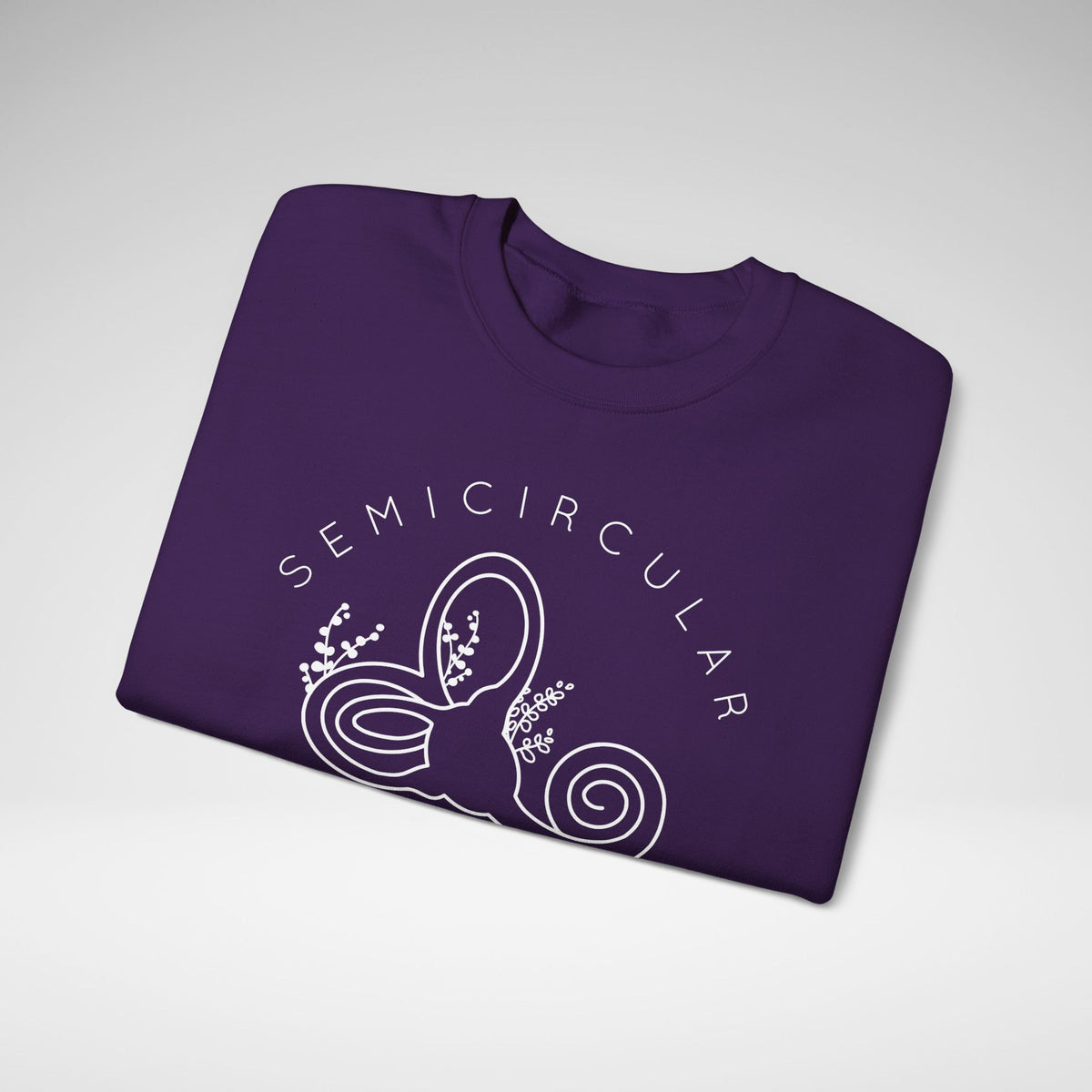 Semicircular Canal Dehiscence Awareness Gildan Unisex Heavy Blend™ Crewneck Sweatshirt