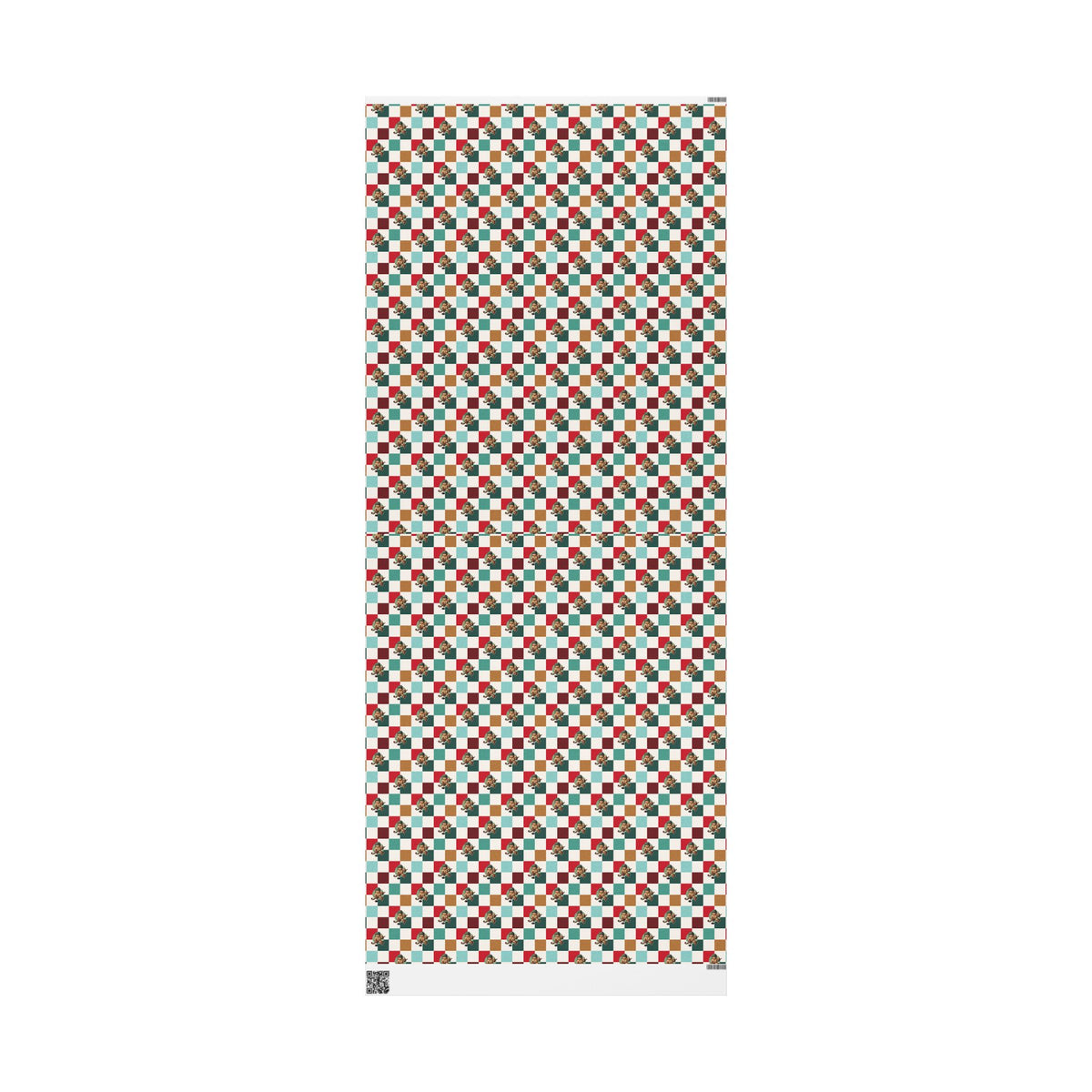 Gingerbread Hat Trick Wrapping Paper