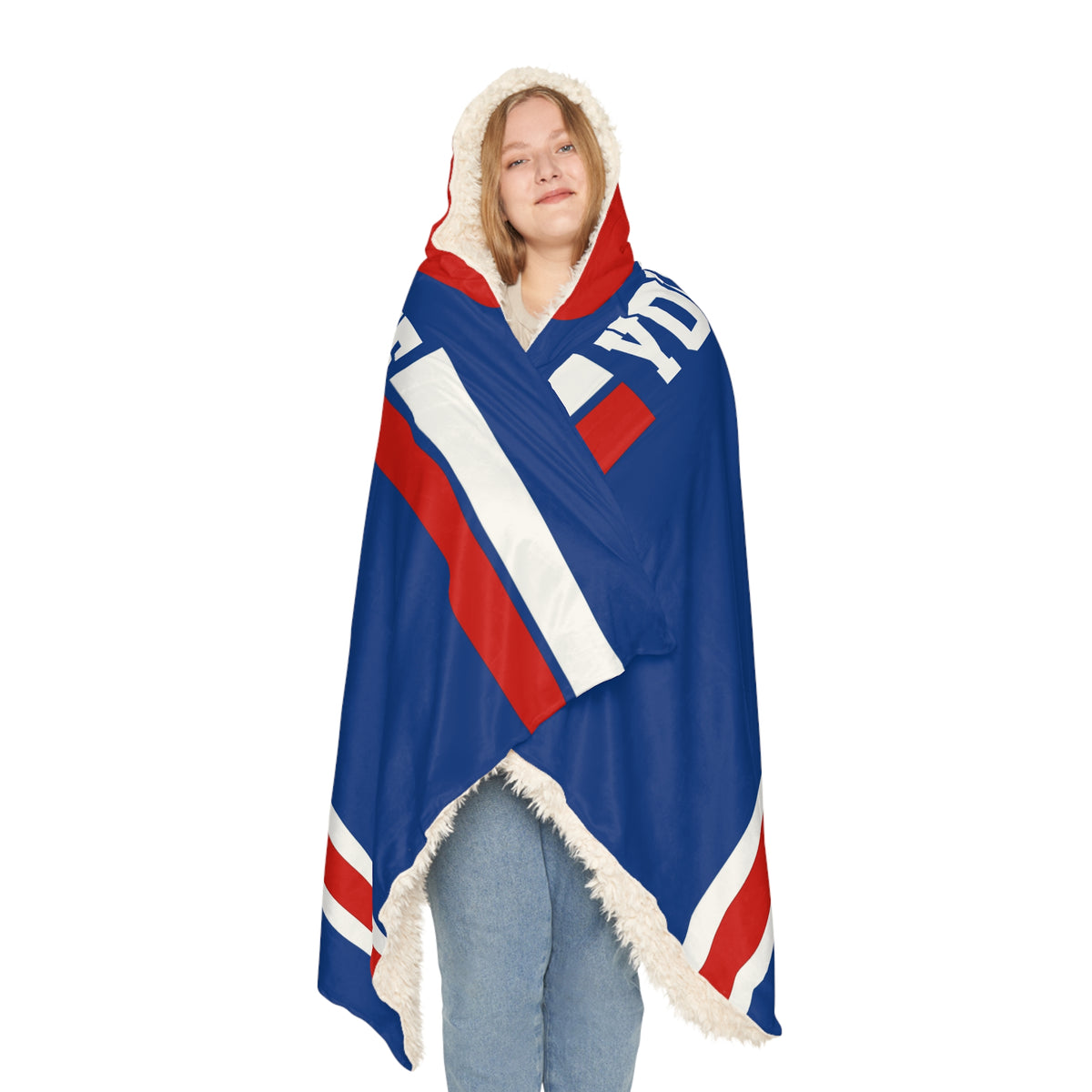 Custom Team Hooded Blanket