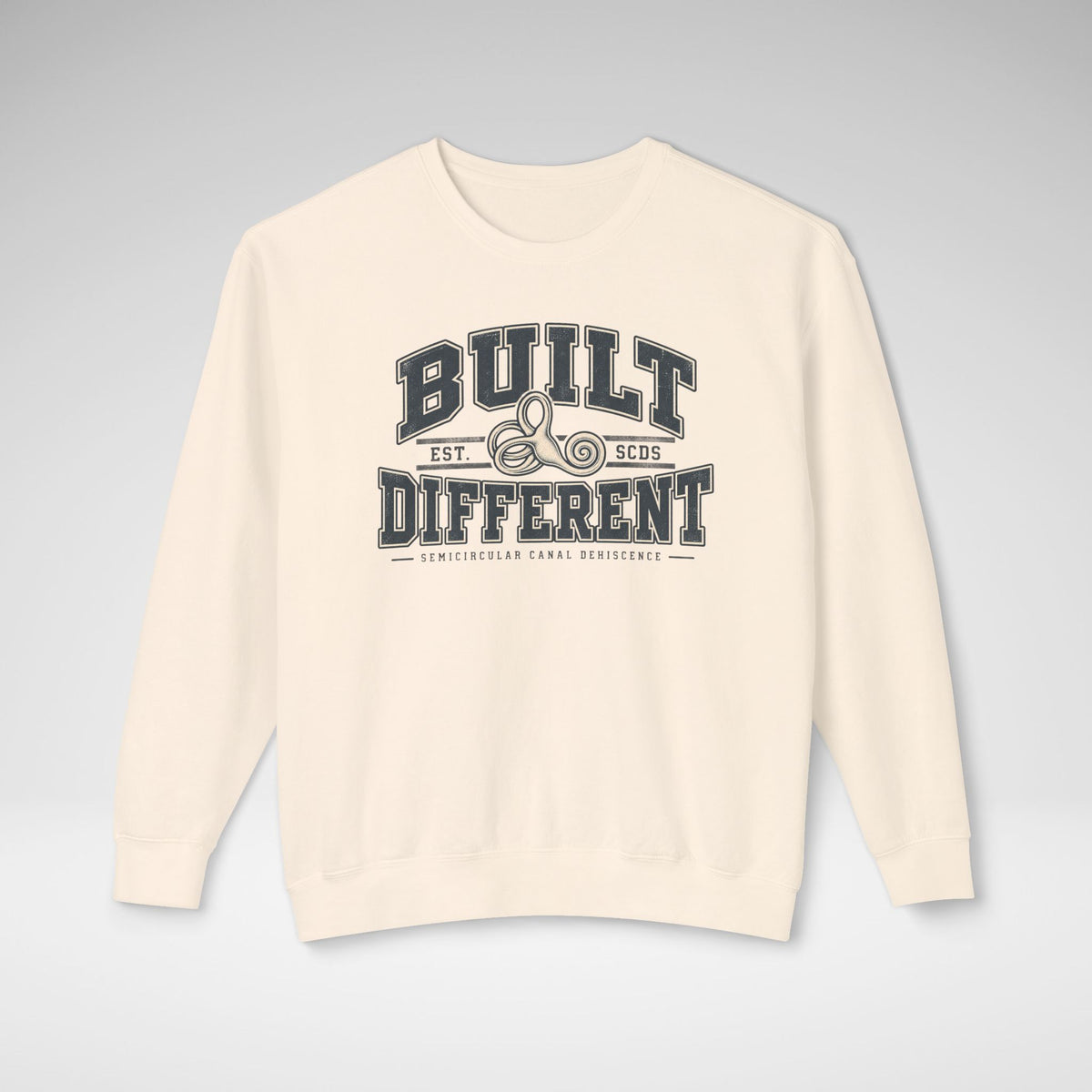 Built Different SCDS Awareness Comfort Colors® Crewneck Sweatshirt