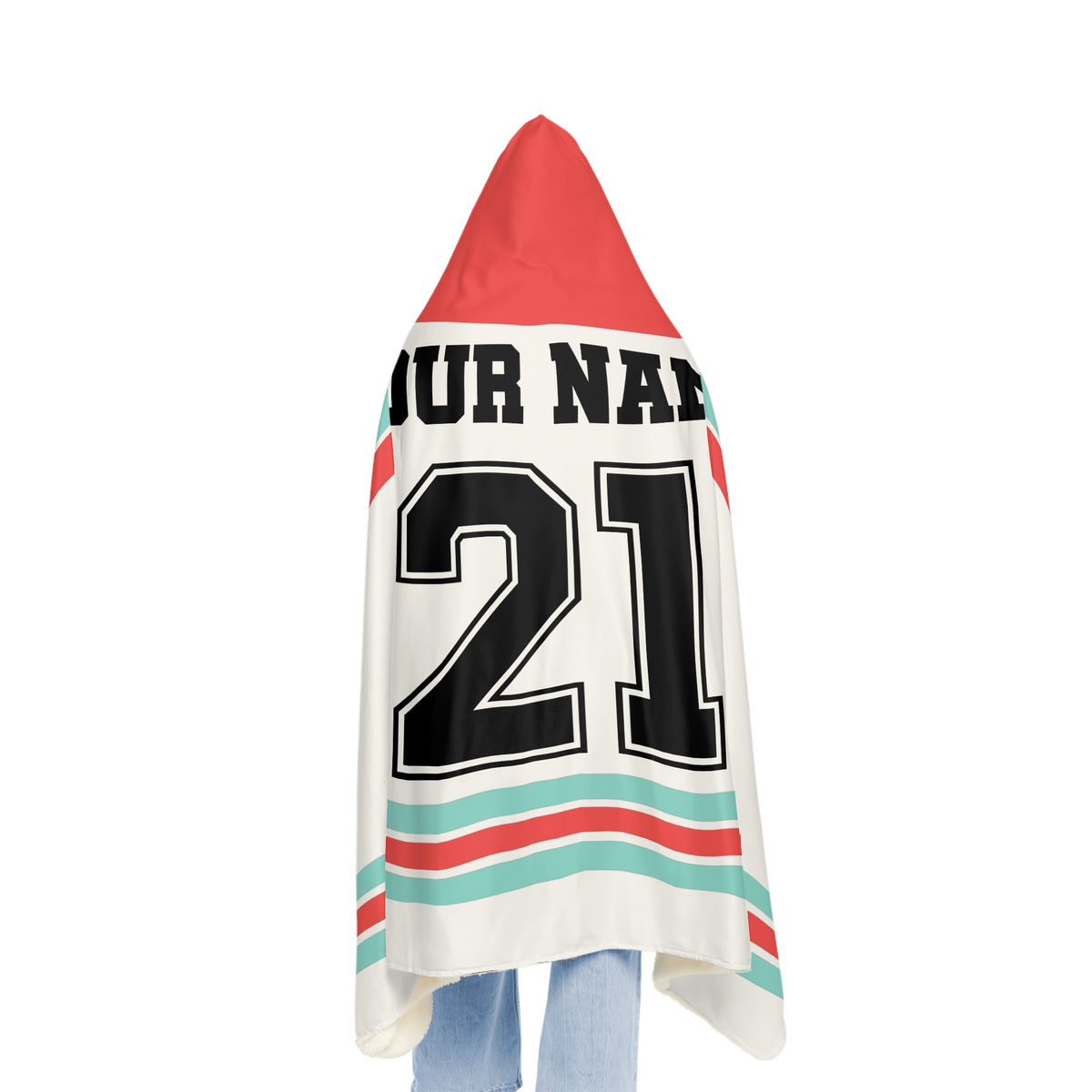 Custom Team Hooded Blanket