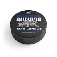 10U B League Champions - Hockey Puck - Bay County Blizzard