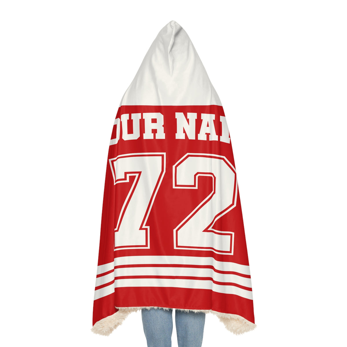 Custom Team Hooded Blanket