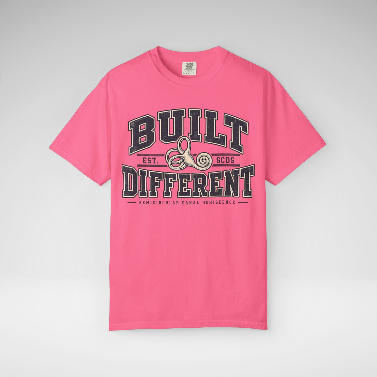 Built Different SCDS Awareness Comfort Colors Unisex Garment-Dyed T-shirt