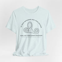 Déhiscence du canal semi-circulaire supérieur Bella Canvas Unisex Jersey Short Sleeve Tee