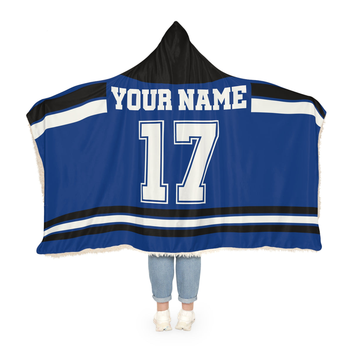 Custom Team Hooded Blanket