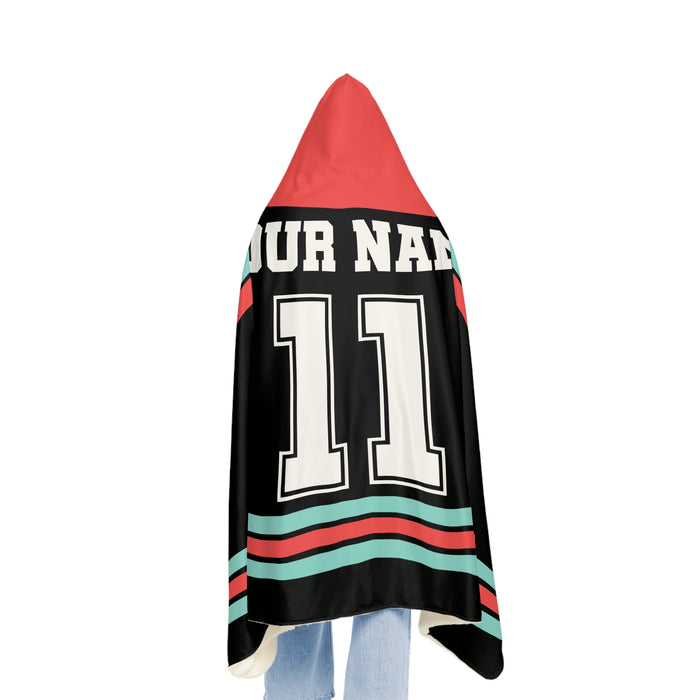 Custom Team Hooded Blanket