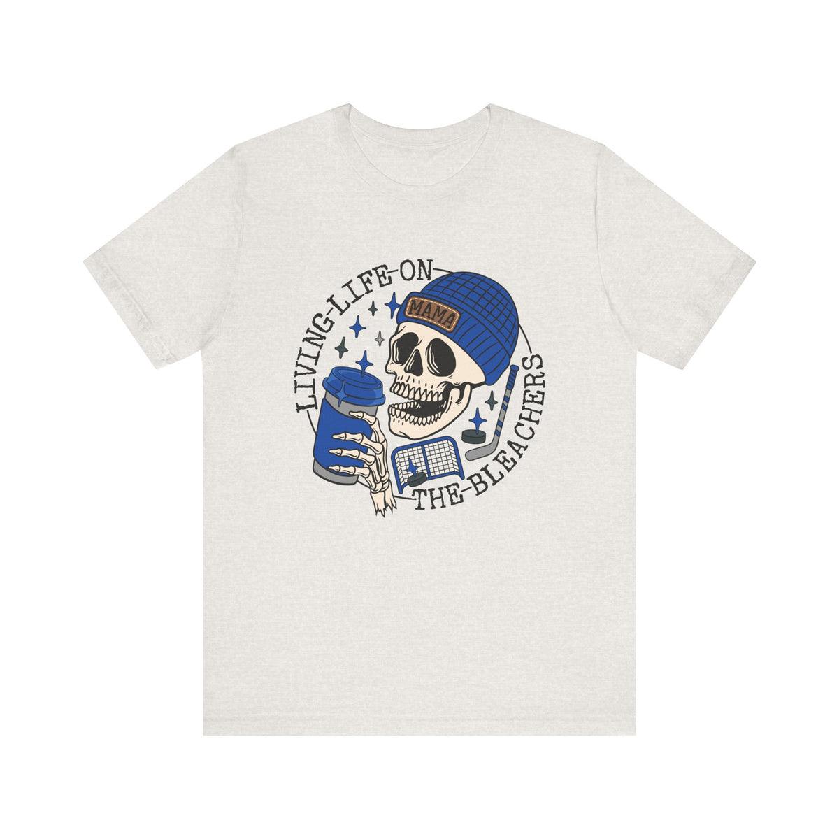 Living Life on the Bleachers Unisex Jersey Short Sleeve Tee