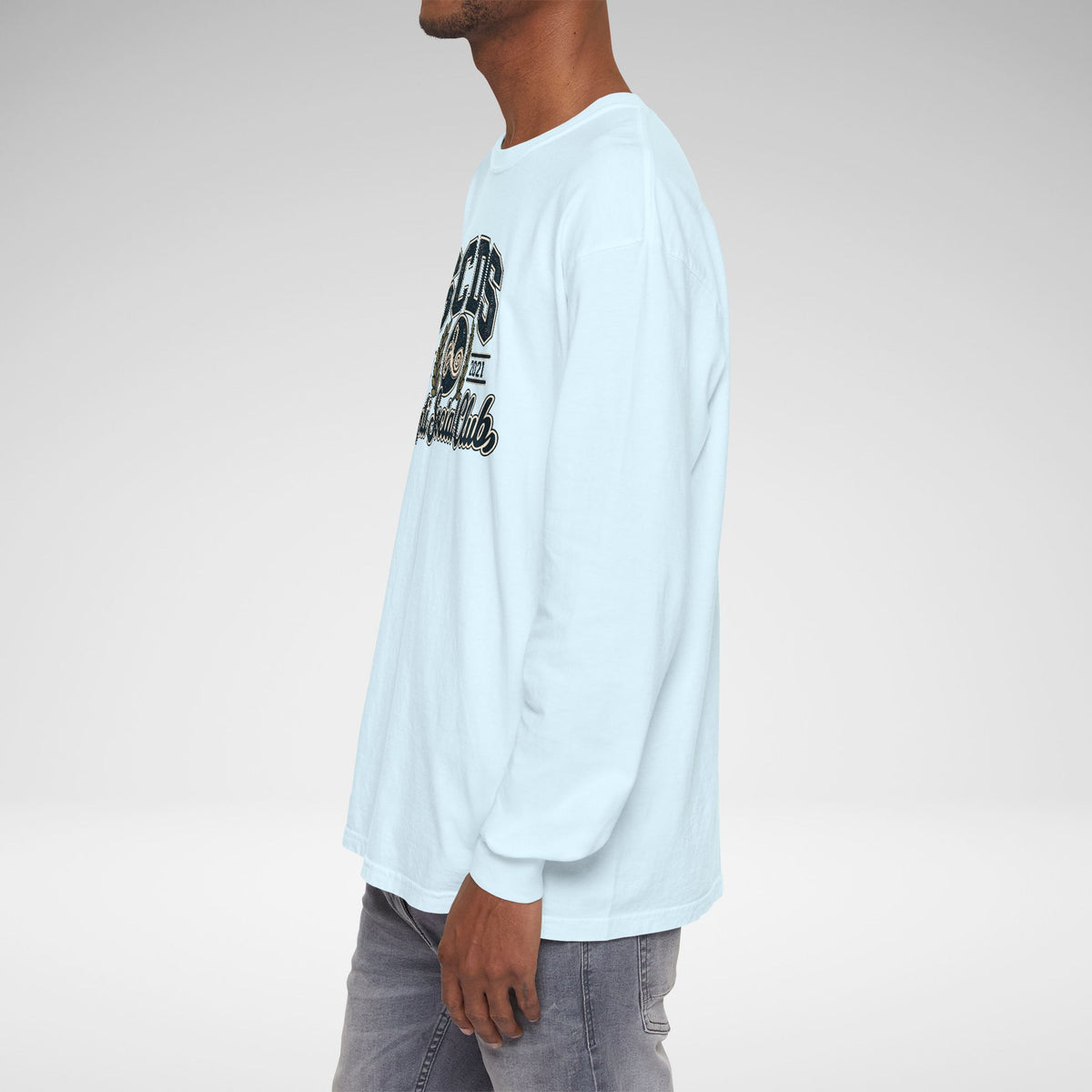 SCDS Anti Social Club Comfort Colors Unisex Garment-dyed Long Sleeve T-Shirt