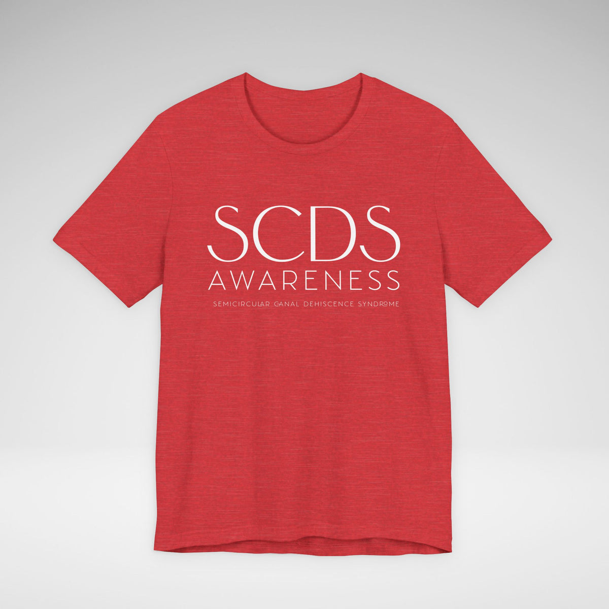 SCDS Awareness Bella Canvas Unisex Jersey Short Sleeve Tee