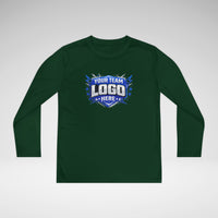 Custom Youth Team Long Sleeve Performance Shirt