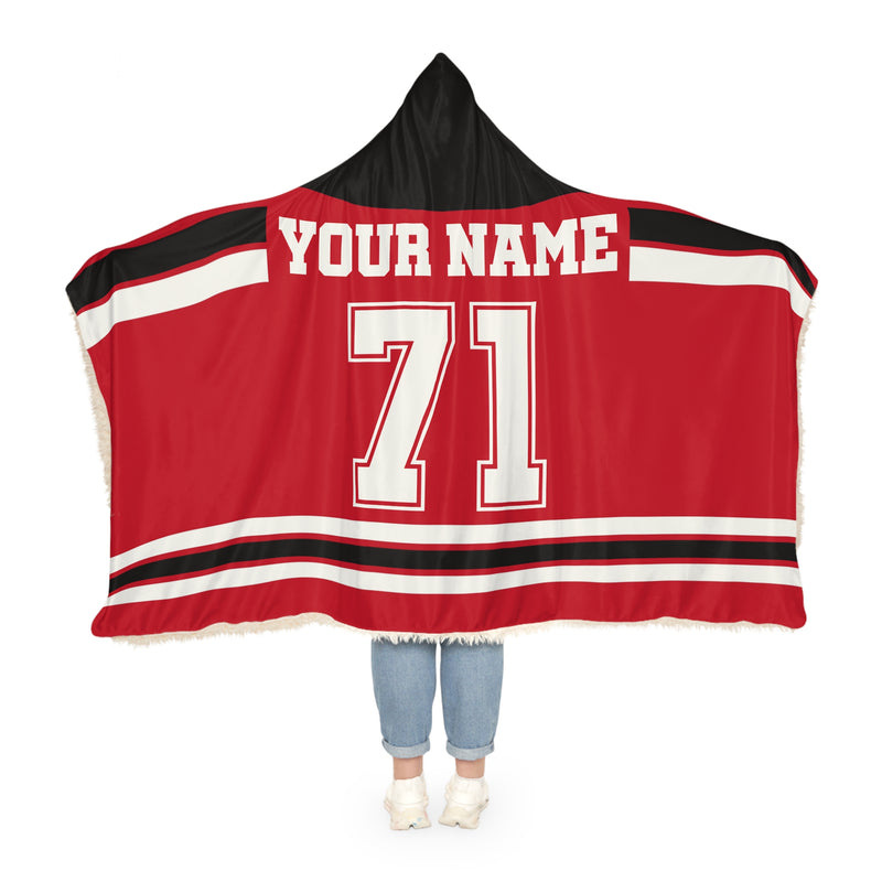 Custom Team Hooded Blanket