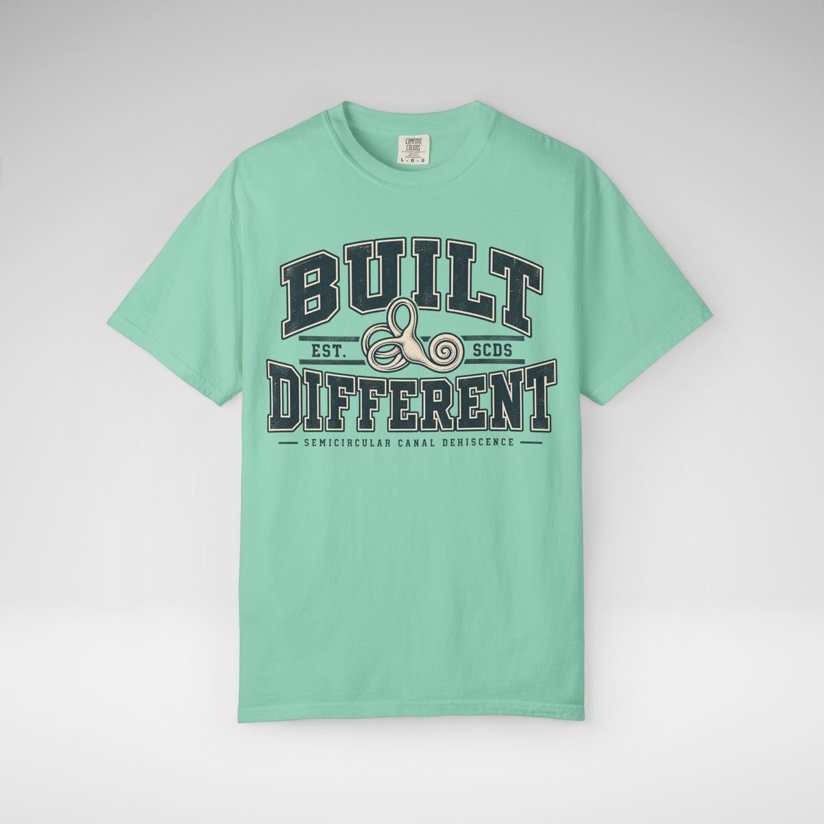 Built Different SCDS Awareness Comfort Colors Unisex Garment-Dyed T-shirt