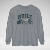 Built Different SCDS Awareness Comfort Colors Unisex Garment-dyed Long Sleeve T-Shirt