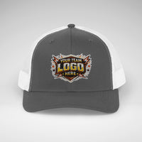 Custom Team Logo Patch Snapback Trucker Cap