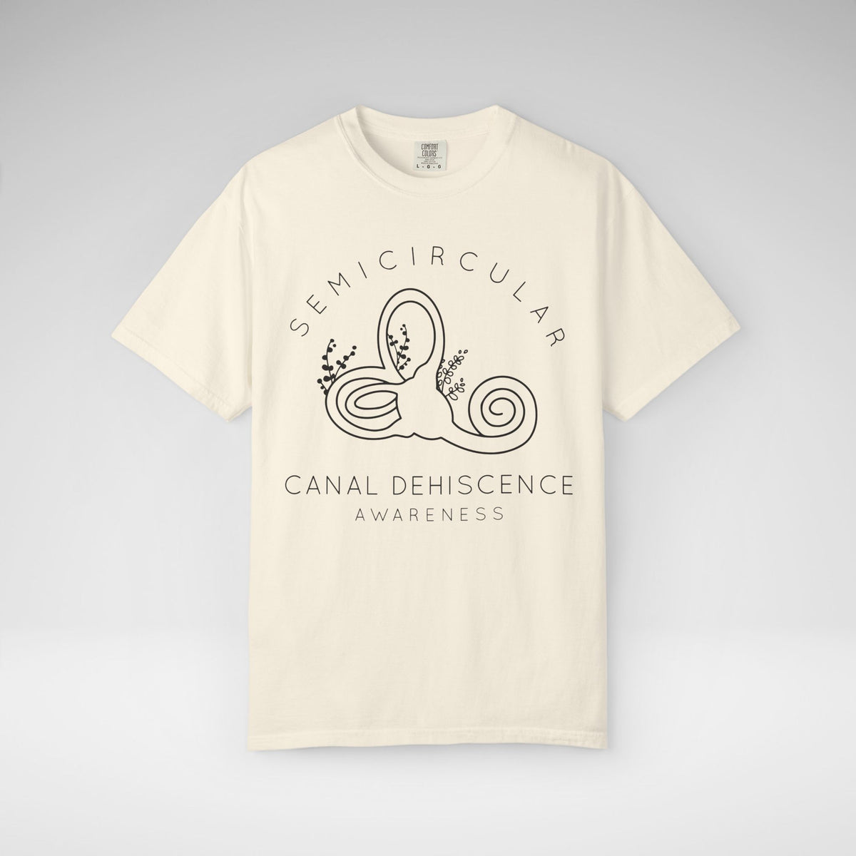Semicircular Canal Dehiscence Comfort Colors Unisex Garment-Dyed T-shirt