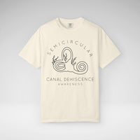 Semicircular Canal Dehiscence Comfort Colors Unisex Garment-Dyed T-shirt