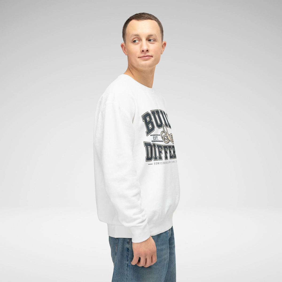 Built Different SCDS Awareness Comfort Colors® Crewneck Sweatshirt