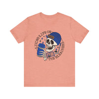 Living Life on the Bleachers Unisex Jersey Short Sleeve Tee
