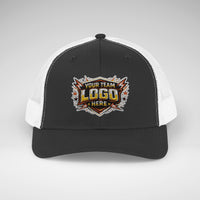 Custom Team Logo Patch Snapback Trucker Cap