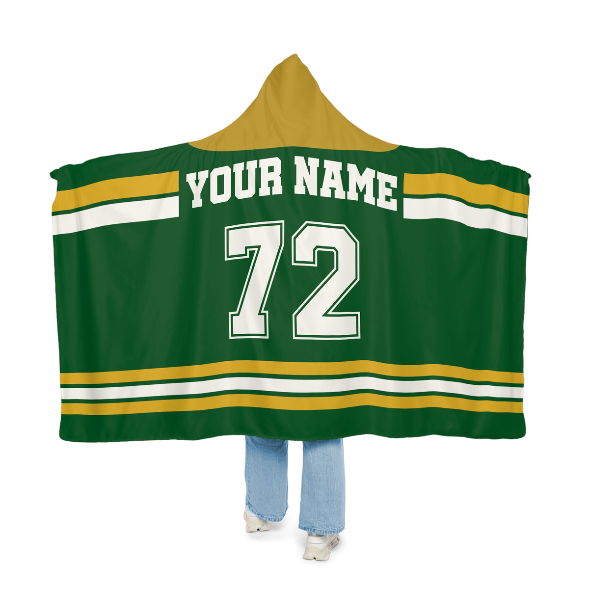 Custom Team Hooded Blanket