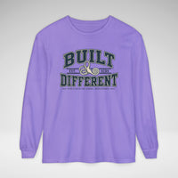 Built Different SCDS Awareness Comfort Colors Unisex Garment-dyed Long Sleeve T-Shirt