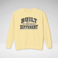 Built Different SCDS Awareness Comfort Colors® Crewneck Sweatshirt