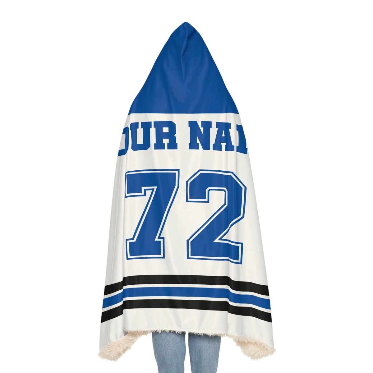 Custom Team Hooded Blanket