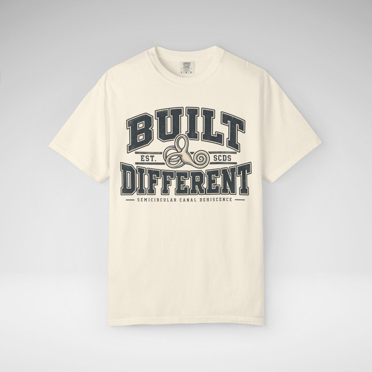 Built Different SCDS Awareness Comfort Colors Unisex Garment-Dyed T-shirt