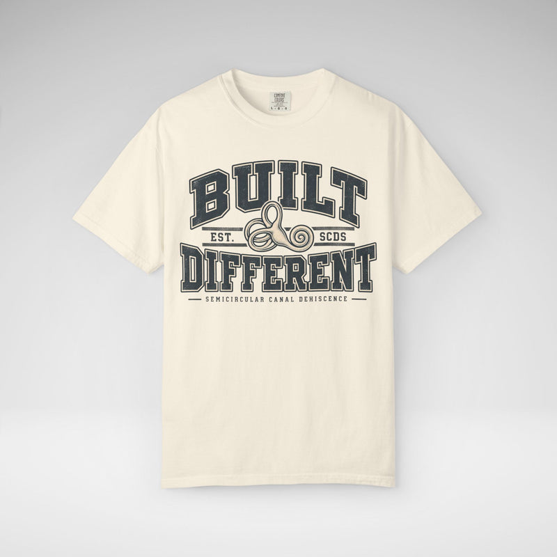 Built Different SCDS Awareness Comfort Colors Unisex Garment-Dyed T-shirt