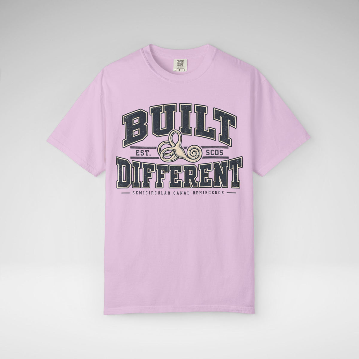 Built Different SCDS Awareness Comfort Colors Unisex Garment-Dyed T-shirt