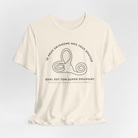 Déhiscence du canal semi-circulaire supérieur Bella Canvas Unisex Jersey Short Sleeve Tee