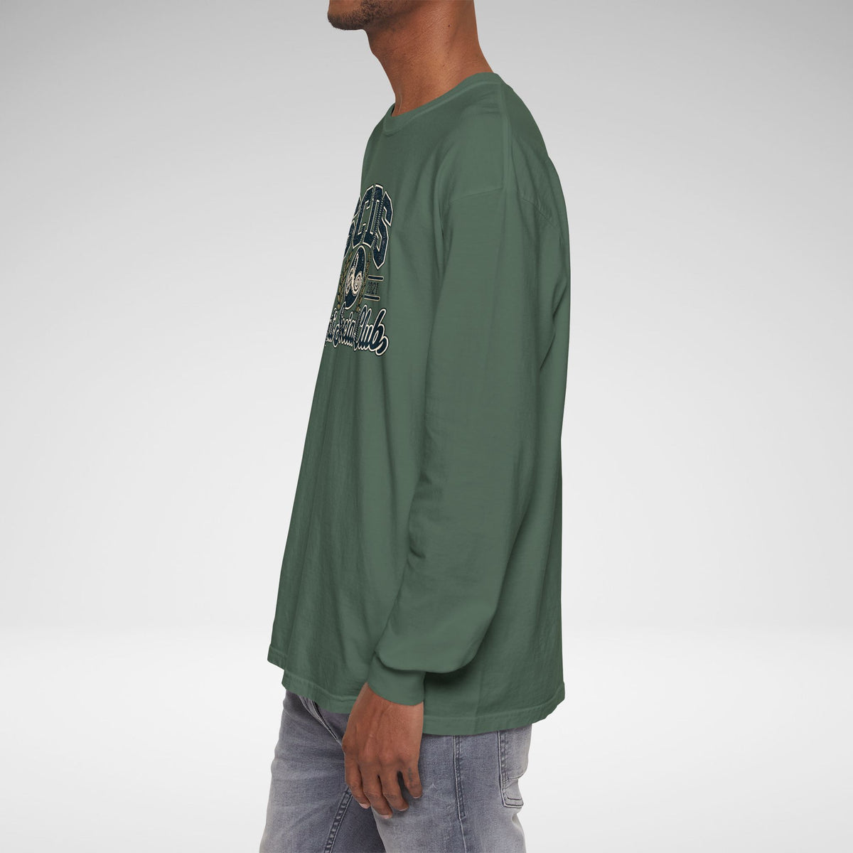 SCDS Anti Social Club Comfort Colors Unisex Garment-dyed Long Sleeve T-Shirt