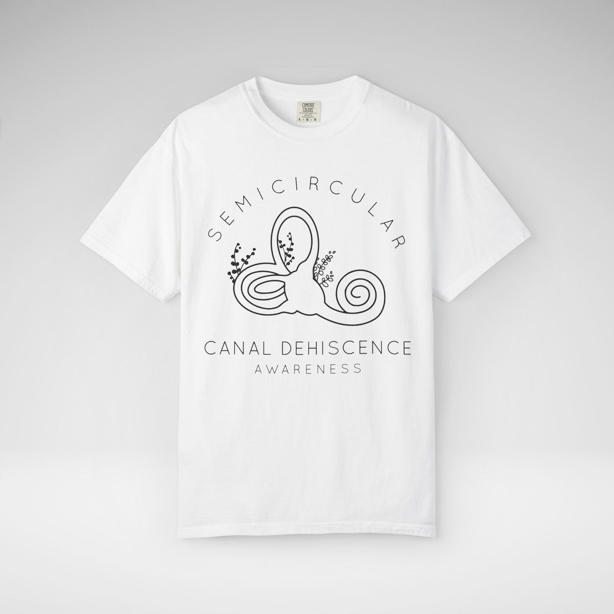 Semicircular Canal Dehiscence Comfort Colors Unisex Garment-Dyed T-shirt