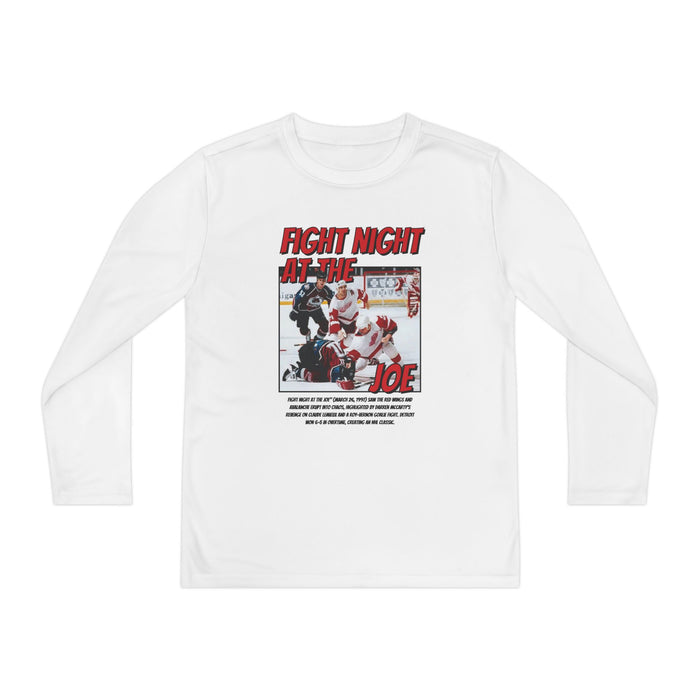 Fight Night at the Joe Youth Long Sleeve Competitor Tee
