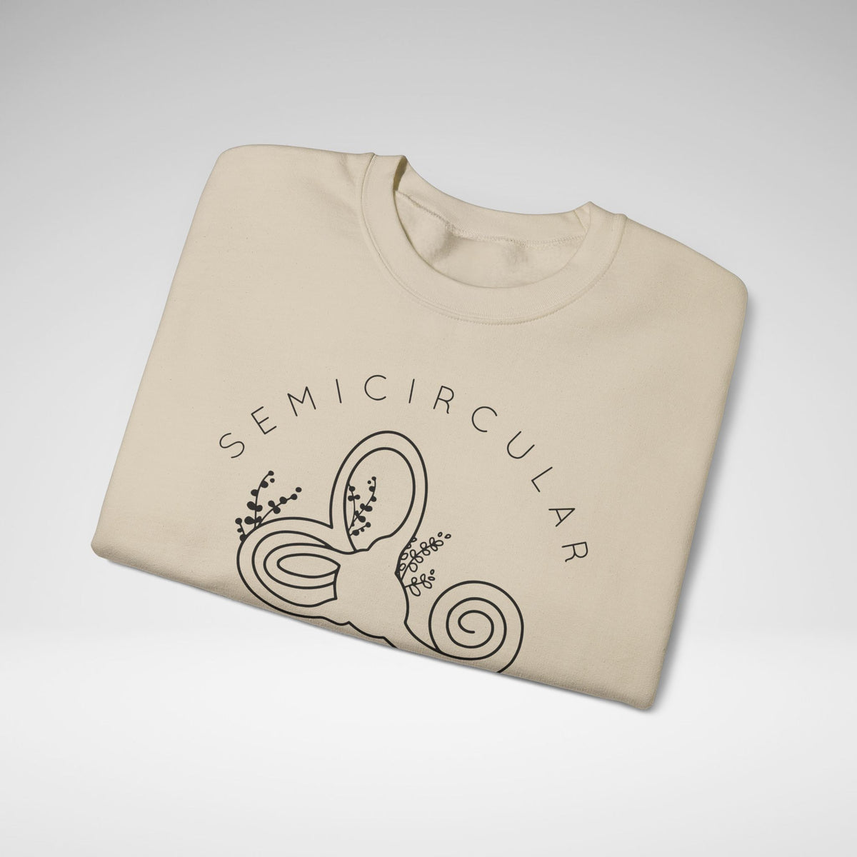 Semicircular Canal Dehiscence Awareness Gildan Unisex Heavy Blend™ Crewneck Sweatshirt