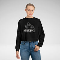 Semicircular Canal Dehiscence Syndrome Awareness Women's Cropped Fleece Pullover