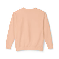 Hockey Mom Comfort Colors Unisex Lightweight Crewneck Sweatshirt