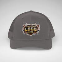 Custom Team Logo Patch Snapback Trucker Cap