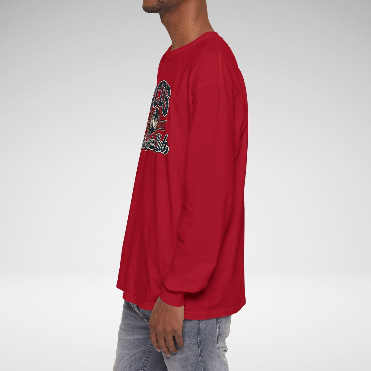 SCDS Anti Social Club Comfort Colors Unisex Garment-dyed Long Sleeve T-Shirt