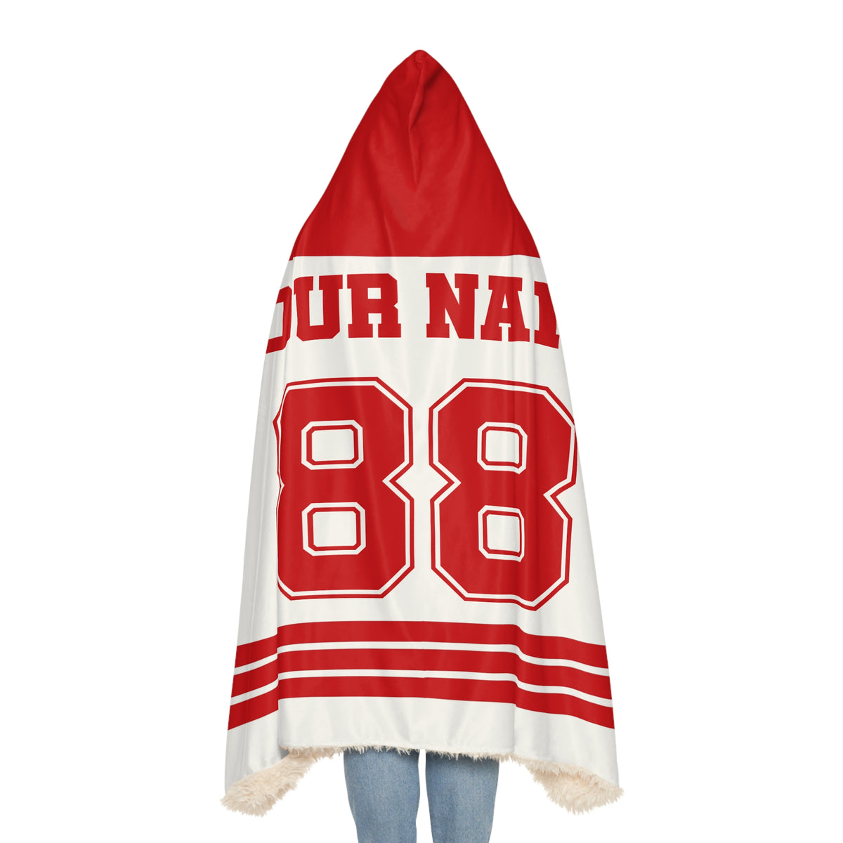 Custom Team Hooded Blanket