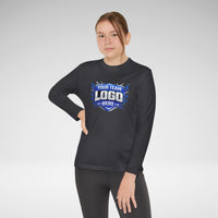Custom Youth Team Long Sleeve Performance Shirt